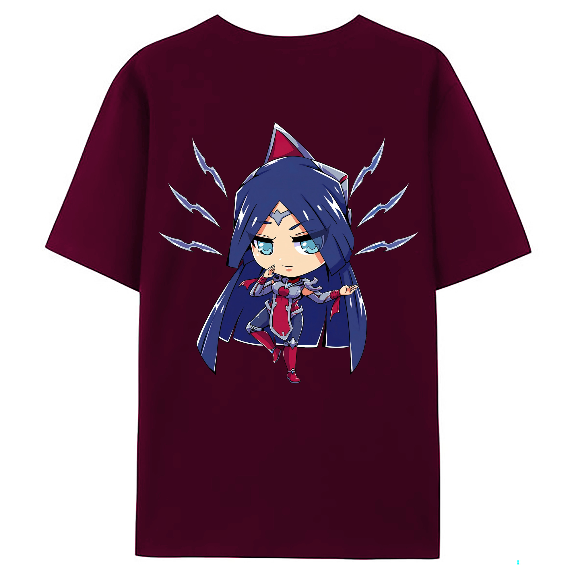 （画像用） リーグ・オブ・レジェンド League of Legends LOL レディース半袖Tシャツ(バックプリント)